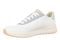 Vionic Uptown Sneaker - Women's Orthotic Arch Support Comfort Lace-Up Shoes - White Multi - Left angle