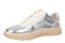 Vionic City Walk Women's Orthotic Arch Support Comfort Walking Sneaker - Silver - Left angle