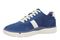 Vionic City Walk Women's Orthotic Arch Support Comfort Walking Sneaker - Mazarine Blue - Left angle