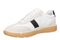 Vionic City Walk Women's Orthotic Arch Support Comfort Walking Sneaker - White/black - Left angle