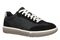 Vionic City Walk Women's Orthotic Arch Support Comfort Walking Sneaker - Black - Angle main