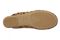 Vionic Opal Women's Orthotic Arch Support Comfort Slip-On Mule - Tan Leopard - Bottom