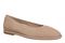 Vionic Caroll 2.0 Women's Elegant Orthotic Ballet Flat with Arch Support - Desert Sand - Angle main