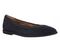 Vionic Caroll 2.0 Women's Elegant Orthotic Ballet Flat with Arch Support - Navy Blazer - Angle main
