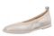 Vionic Caroll 2.0 Women's Elegant Orthotic Ballet Flat with Arch Support - Chateau Grey - Left angle