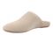 Vionic Opal Perf Women's Comfortable Arch Support Mule - Lucid Beige - Left angle