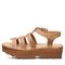 Bearpaw HIGH SEAS Women's Sandals - 3255W - Iced Coffee - side view