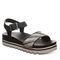 Bearpaw ORION Women's Sandals - 3260W - Black/white - angle main