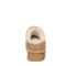 Bearpaw CROCHET MARTIS Women's Slippers - 3306W - Iced Coffee - back view