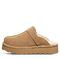 Bearpaw MOXIE PLATFORM LO Women's Slippers - 3344W - Iced Coffee Solid - side view