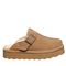 Bearpaw MOXIE PLATFORM LO Women's Slippers - 3344W - Iced Coffee Solid - side view 2
