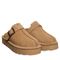 Bearpaw MOXIE PLATFORM LO Women's Slippers - 3344W - Iced Coffee Solid - pair view