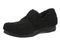 Vionic Imogen Slipper - Women's Orthotic Arch Support Comfort Slipper - Black Shearling - Left angle