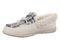 Vionic Claribel Slipper - Women's Cozy Orthotic Arch Support House Slipper - Cream - Left angle