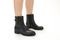 Vionic Jill Women's Heeled Ankle Boot - Women's Comfortable Orthotic Arch Support Ankle Boot - Black - Lifestyle