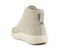 Strive Kensignton Women's Comfort High Top Zipper Sneaker Boot - Sand - Back View