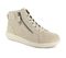 Strive Kensignton Women's Comfort High Top Zipper Sneaker Boot - Sand - Angle