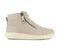 Strive Kensignton Women's Comfort High Top Zipper Sneaker Boot - Sand - Side