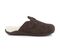 Strive Oslo Women's Comfort Clog Slipper - Chocolate - Side