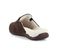 Strive Oslo Women's Comfort Clog Slipper - Chocolate - Back View
