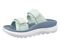Vionic Renewal - Adjustable Recovery Slide - Women's and Men's Unisex Orthotic Arch Support Comfort Recovery Sandals - Mint Chip - Left angle