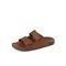 Reef Ojai Two Bar Men's Sandals - Dark Brown