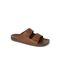 Reef Ojai Two Bar Men's Sandals - Dark Brown