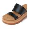 Reef Vista Luxe Siaa - Black/Tan - Down the Line 1 View