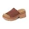 Reef Vista Luxe Evie - Brown/Black - Top View
