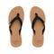 Reef Baja Sands Women's Flip Flop Sandals - Black/Tan