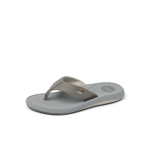 Reef Nias Men's Sandals | Comfortable Flip Flops with Arch Support - Tan/Grey
