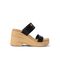 Reef Sunset Ibiza Women's Comfort Sandals - Black/Raffia
