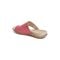 Strive Capri 4 Women's Orthotic Sandals with Arch Support - Coral - Back View