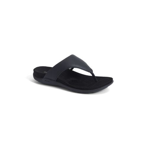 Strive Antibes Women's Orthotic Toe Post Sandals - Black Ii - Angle