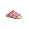 Strive Biarritz Women's Orthotic Walking Sandals - Coral - Angle