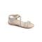 Strive Nice Women's Orthotic Sandal with Arch Support - Latte - Angle