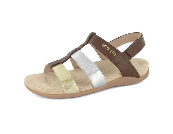Strive Cassis Women's Orthotic Sandal - Tan