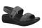 Vionic Sky Women's Arch Support Strappy Sandal - Black - Angle main