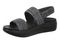Vionic Sky Women's Arch Support Strappy Sandal - Black - Left angle