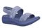 Vionic Sky Women's Arch Support Strappy Sandal - Marlin Blue - Angle main