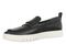 Vionic Chantel Women's Arch Support Slip-On Loafer Shoe - Black/Cream - Left angle