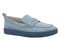 Vionic Chantel Women's Arch Support Slip-On Loafer Shoe - Vintage Blue Haze - Angle main