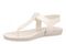 Vionic Palisades Women's Arch Support T-Strap Sandal - Cream - Left angle