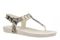 Vionic Palisades Women's Arch Support T-Strap Sandal - Cream Snake - Angle main