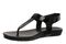 Vionic Palisades Women's Arch Support T-Strap Sandal - Black - Left angle