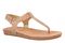 Vionic Palisades Women's Arch Support T-Strap Sandal - Gold Cork - Angle main