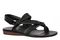 Vionic Geneva Arch Support Comfort Women's Thong Sandal - Black - Angle main