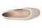Vionic Orinda Perf Women's Comfort Arch Support Ballerina Shoe - Sea Salt - Top