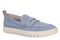 Vionic Uptown Perf Women's Arch Support Comfort Loafer - Pacific Blue - Angle main