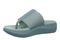 Vionic Aqua Women's Arch Support Thong Sandal - Bodega Blue - Left angle